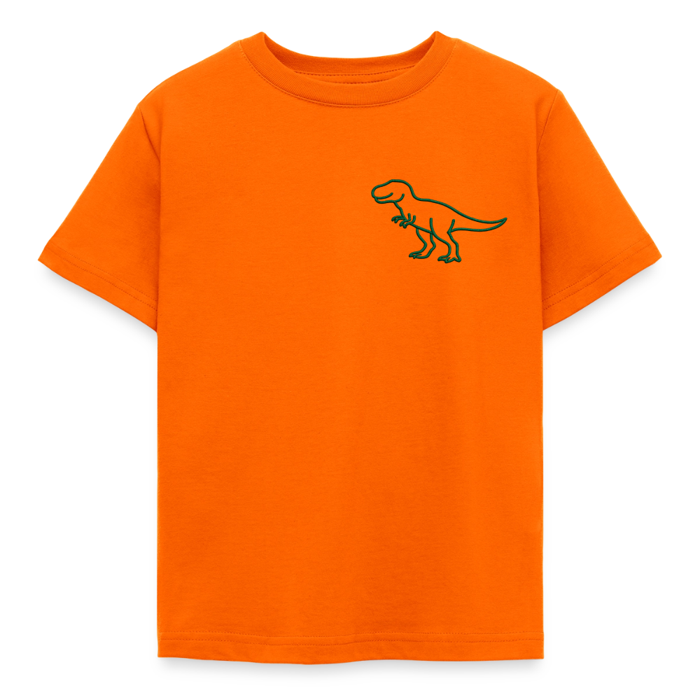 Kids' T-Rex T-Shirt - orange
