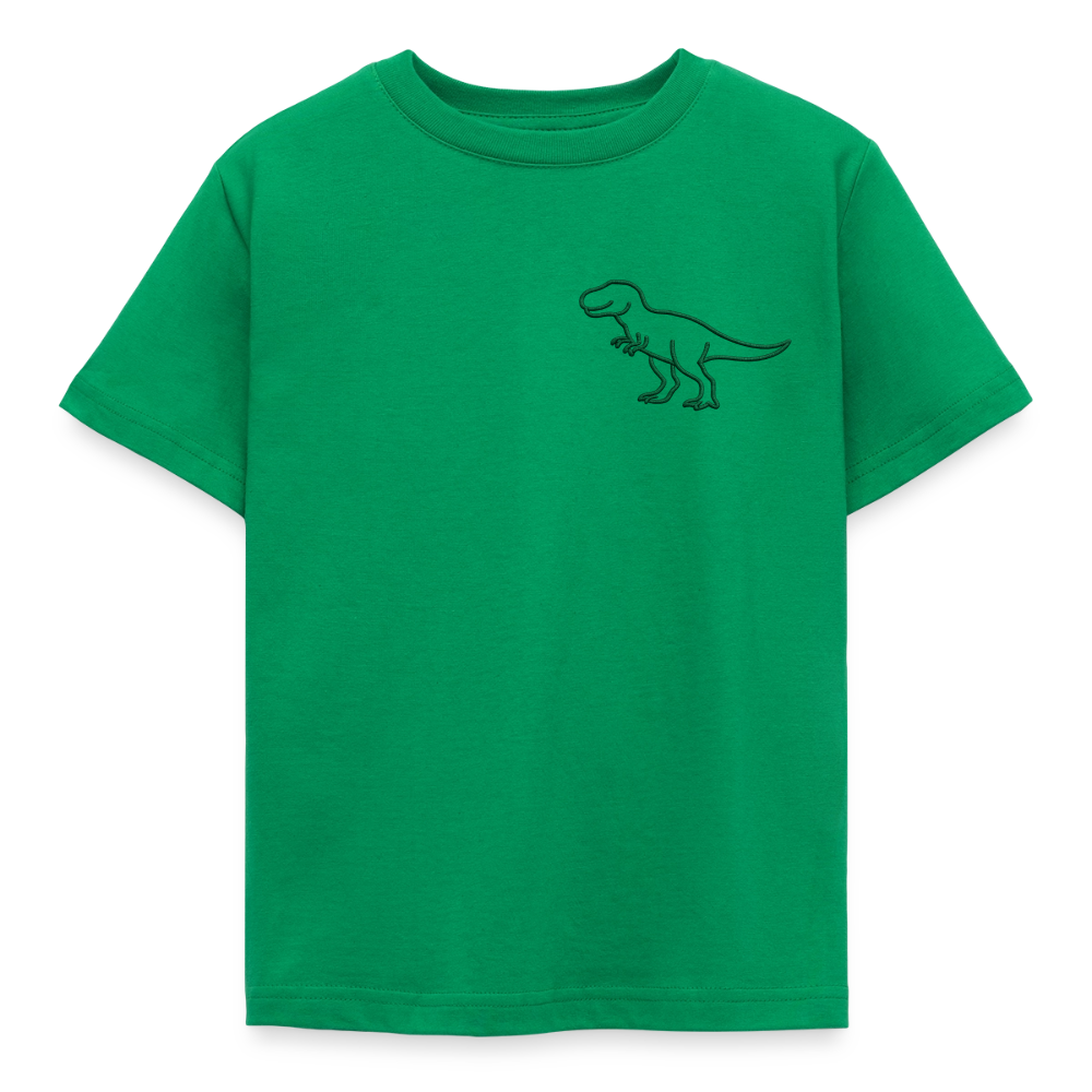 Kids' T-Rex T-Shirt - kelly green