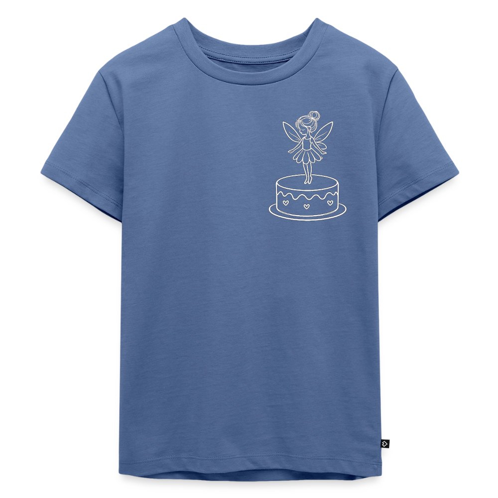 Kids' Fairy Cake  T-Shirt - stone blue