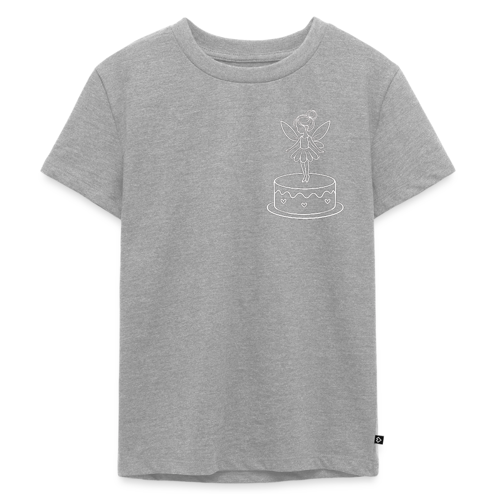 Kids' Fairy Cake  T-Shirt - heather grey