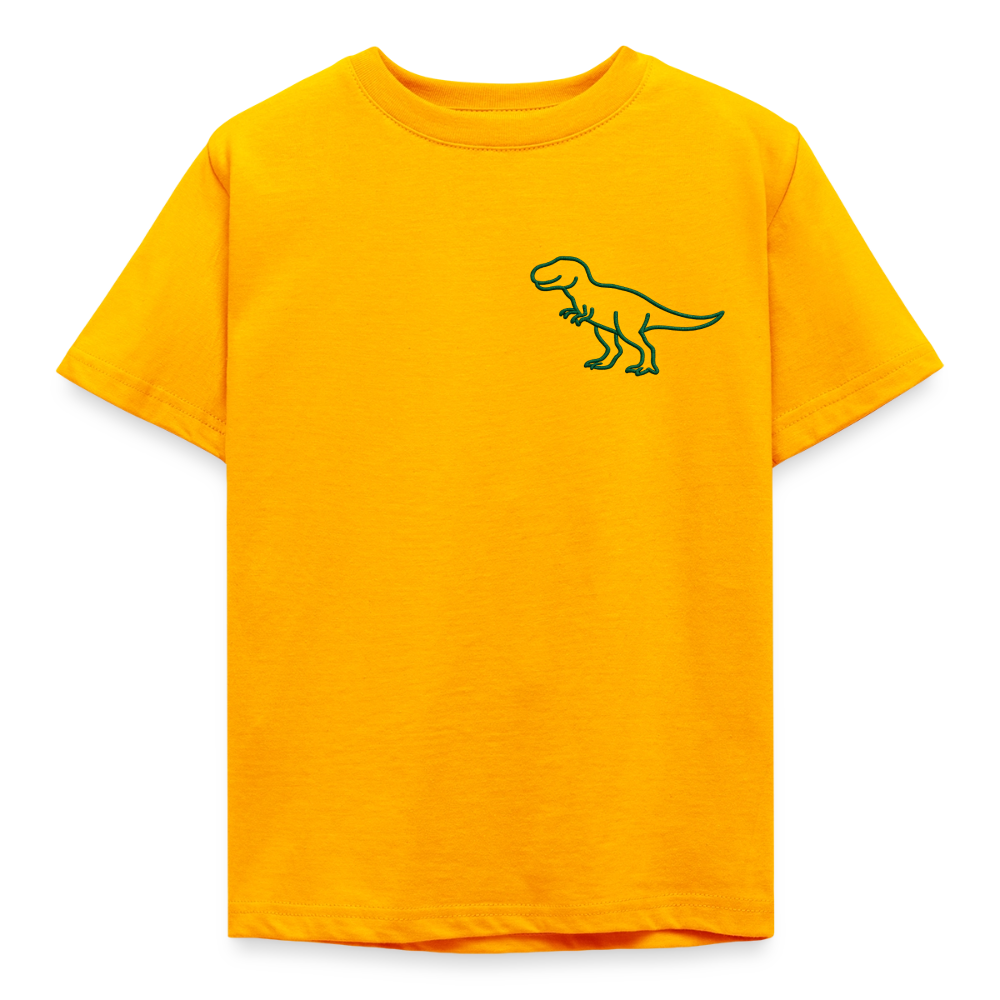 Kids' T-Rex T-Shirt - gold