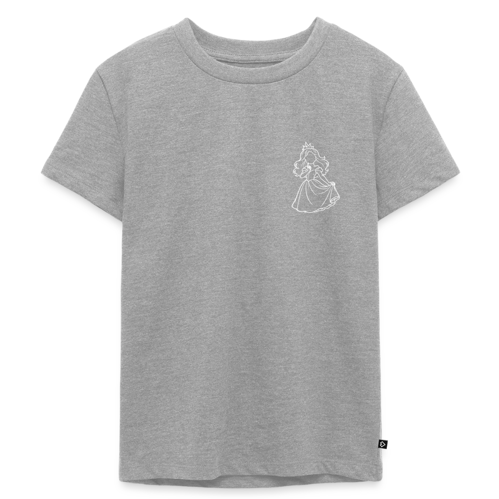 Kids' Premium Princess T-Shirt - heather grey