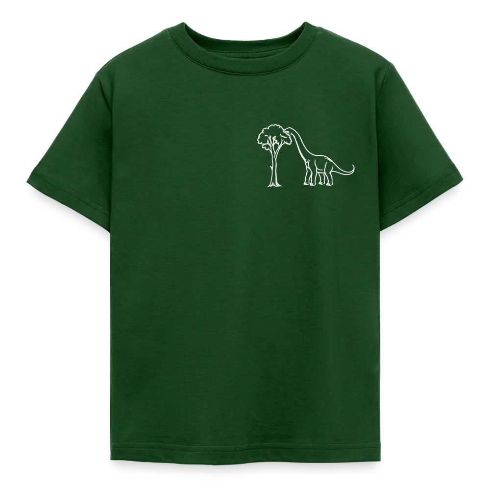 Kids' Dino Veg T-Shirt - forest green