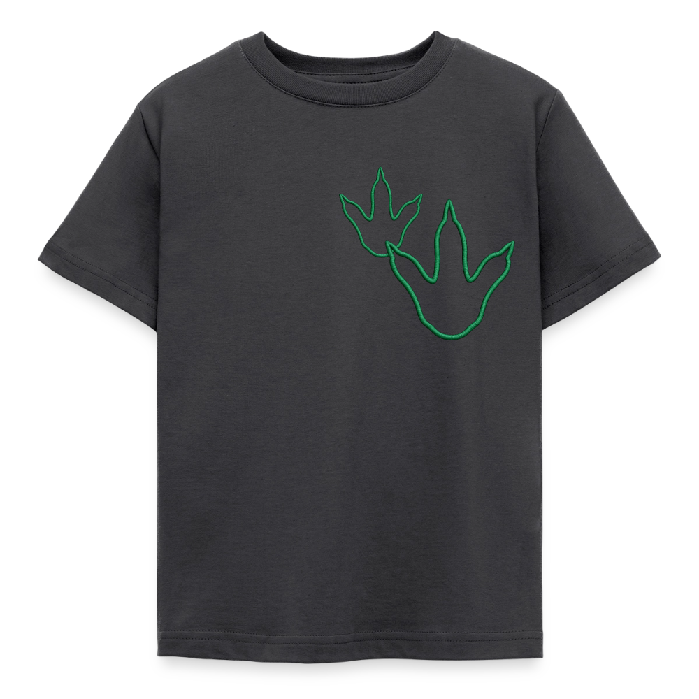 Kids' Footprint T-Shirt - dark grey