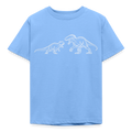 Kids' T-Shirt Carno Vs Indominus - sky blue