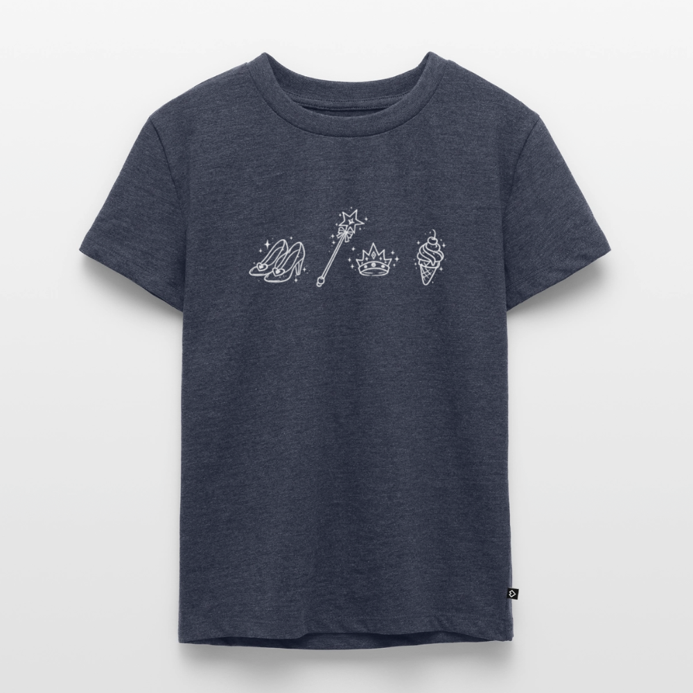 Kids' Premium T-Shirt The Perfect Combo - heather denim