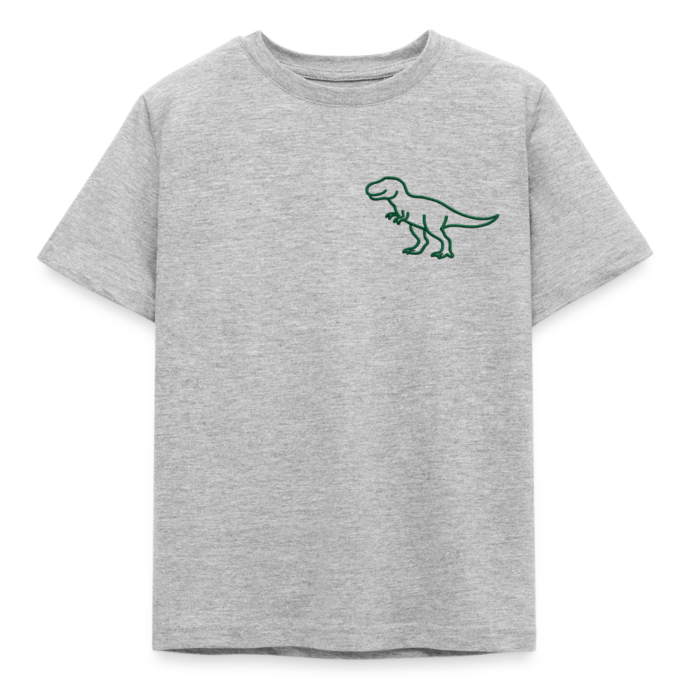 Kids' T-Rex T-Shirt - heather grey