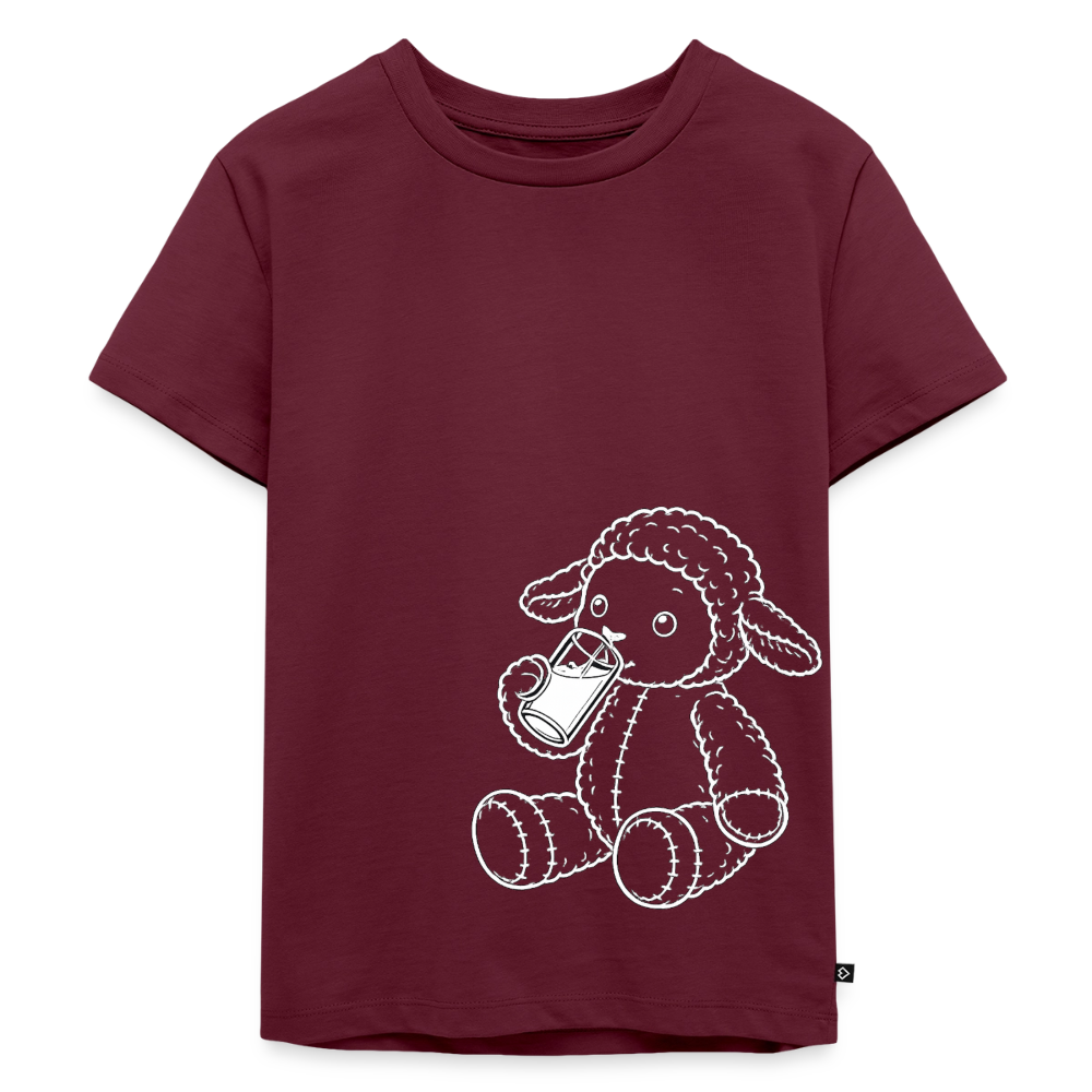 Kids' Lamby T-Shirt - burgundy