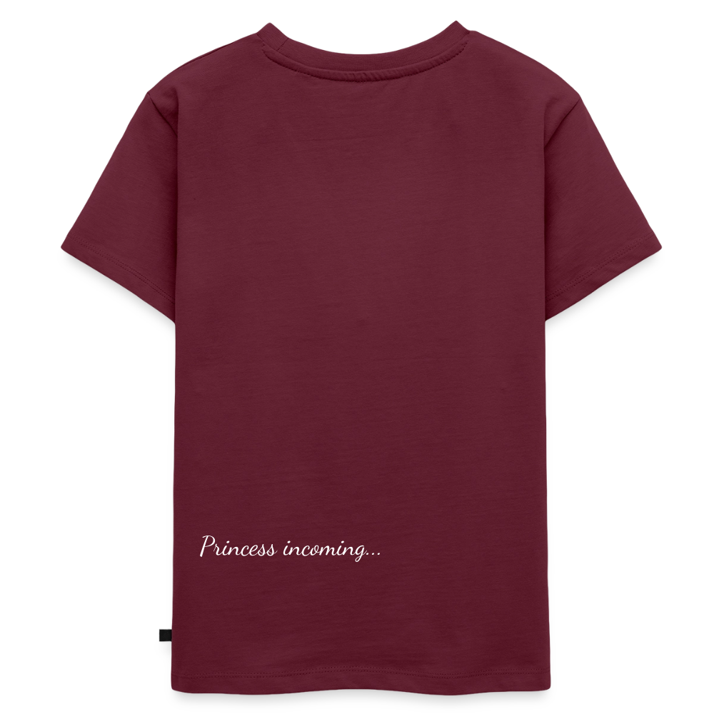 Kids' Premium Princess T-Shirt - burgundy
