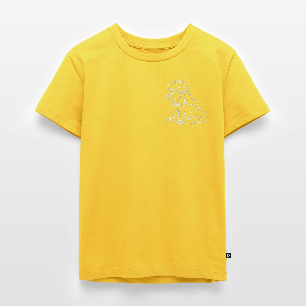 Kids' Tea- Rex T-Shirt - sun yellow