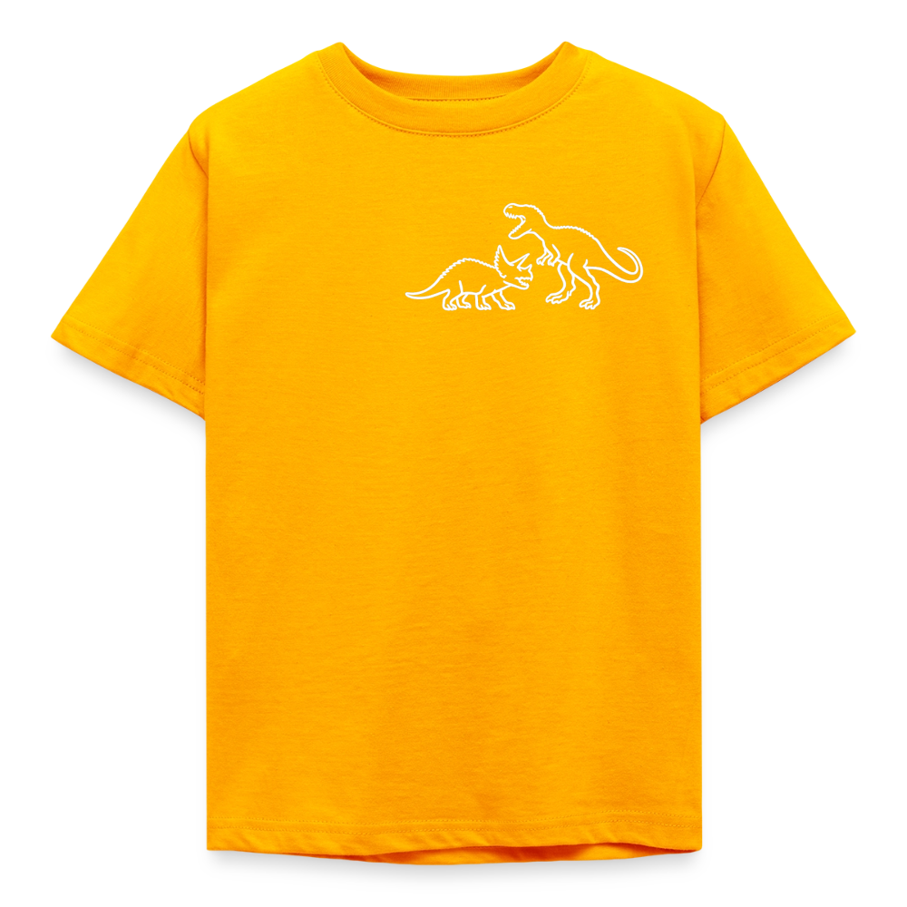 Kids' Dino Tri vs T-rex - gold