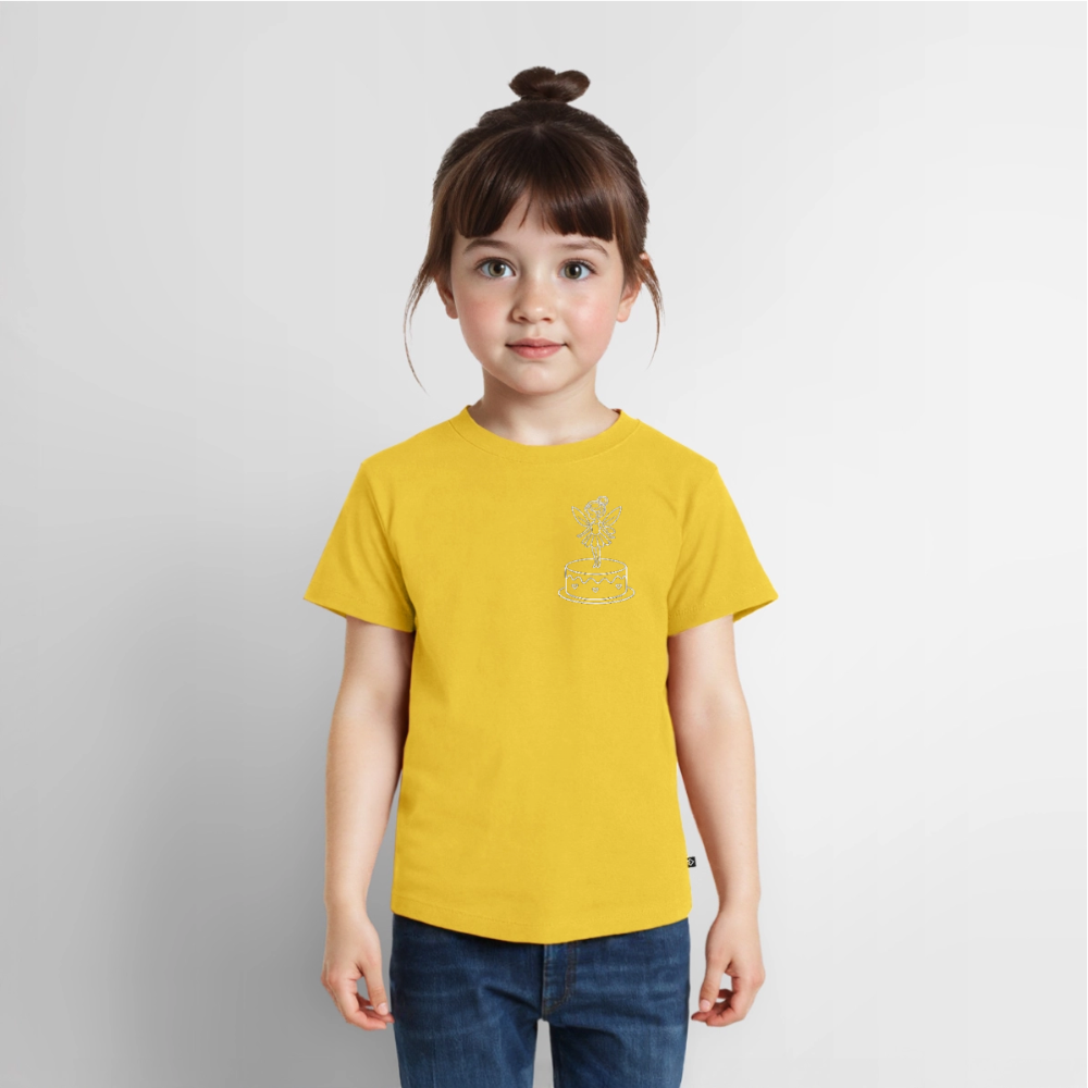 Kids' Fairy Cake  T-Shirt - sun yellow