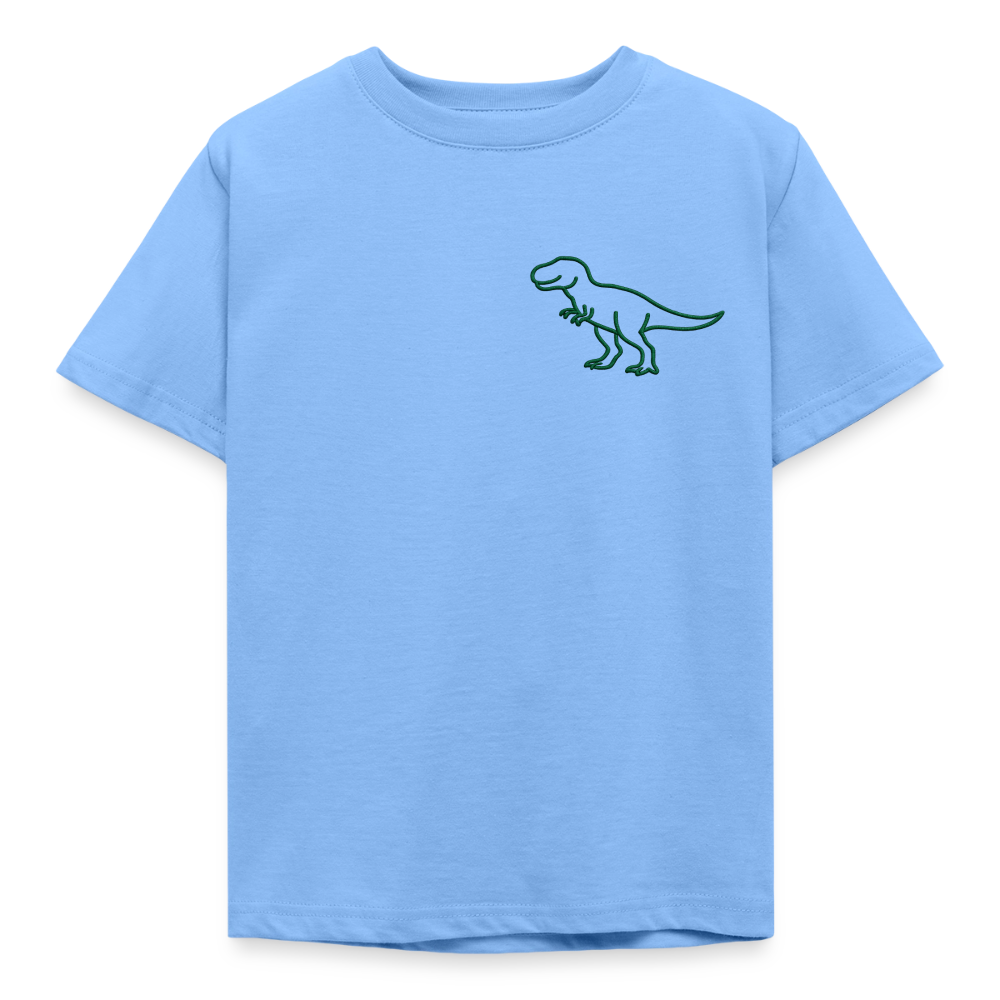 Kids' T-Rex T-Shirt - sky blue