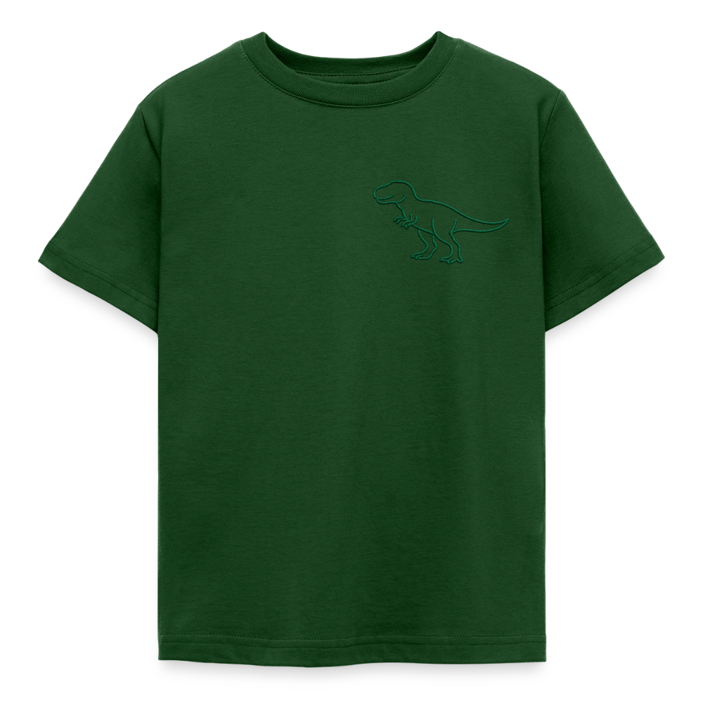 Kids' T-Rex T-Shirt - forest green