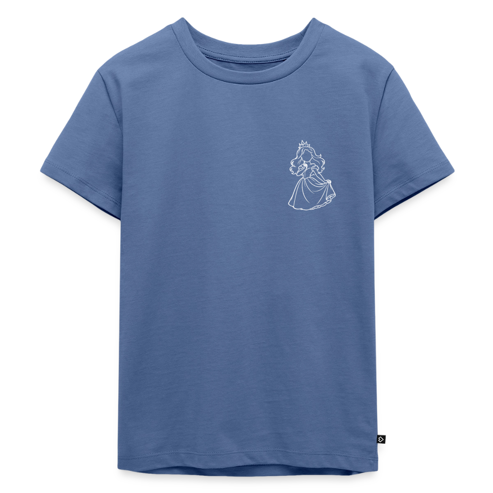 Kids' Premium Princess T-Shirt - stone blue