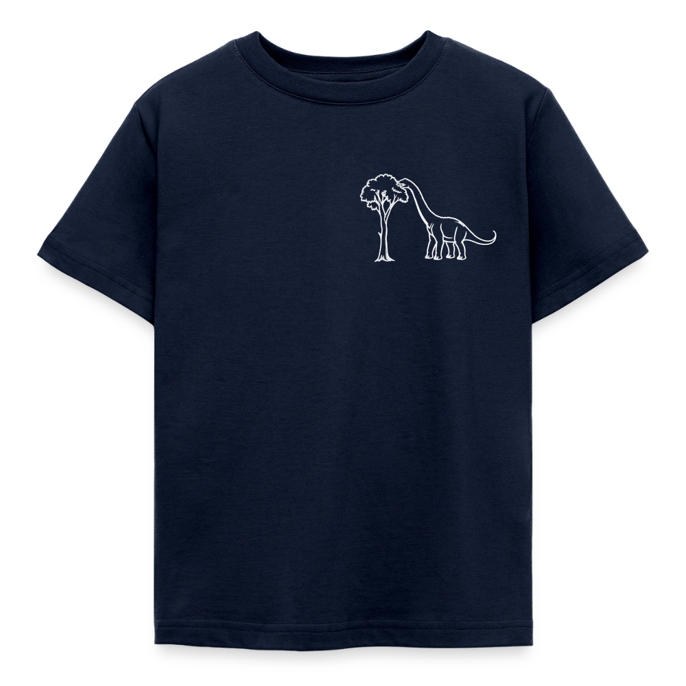 Kids' Dino Veg T-Shirt - navy