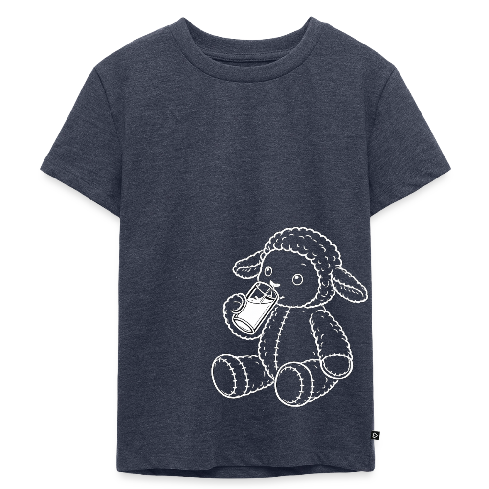 Kids' Lamby T-Shirt - heather denim