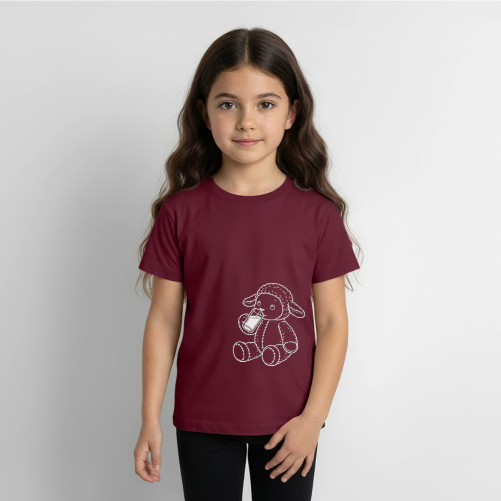 Kids' Lamby T-Shirt - burgundy