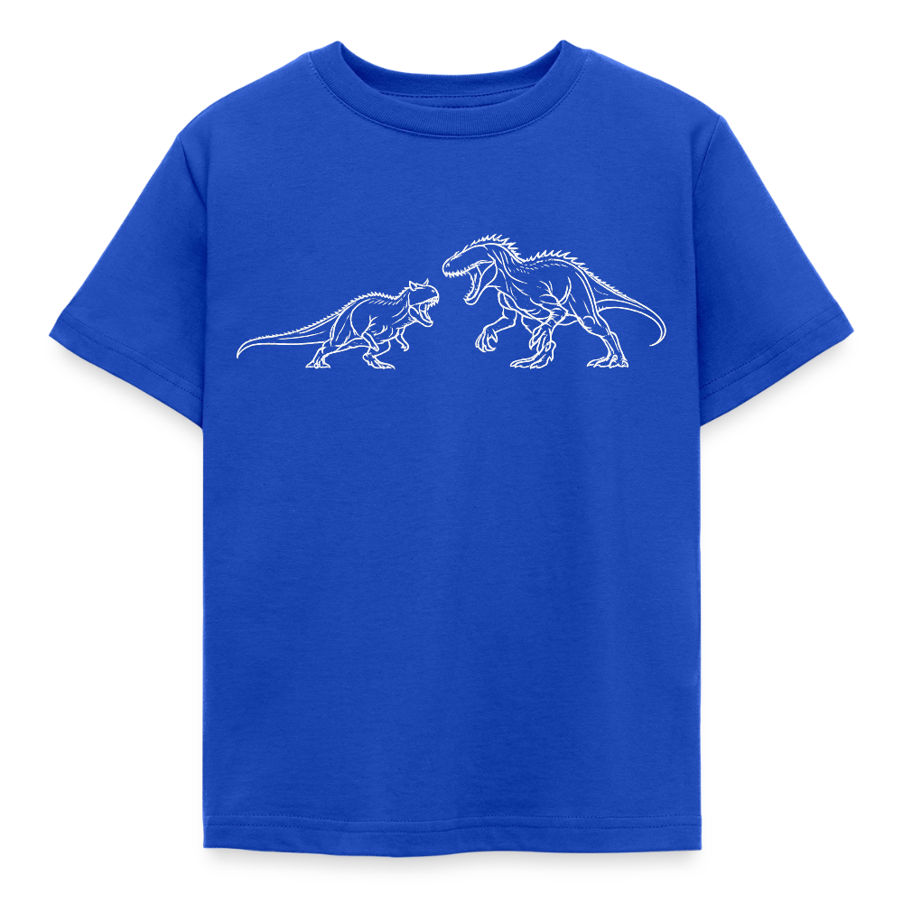 Kids' T-Shirt Carno Vs Indominus - royal blue