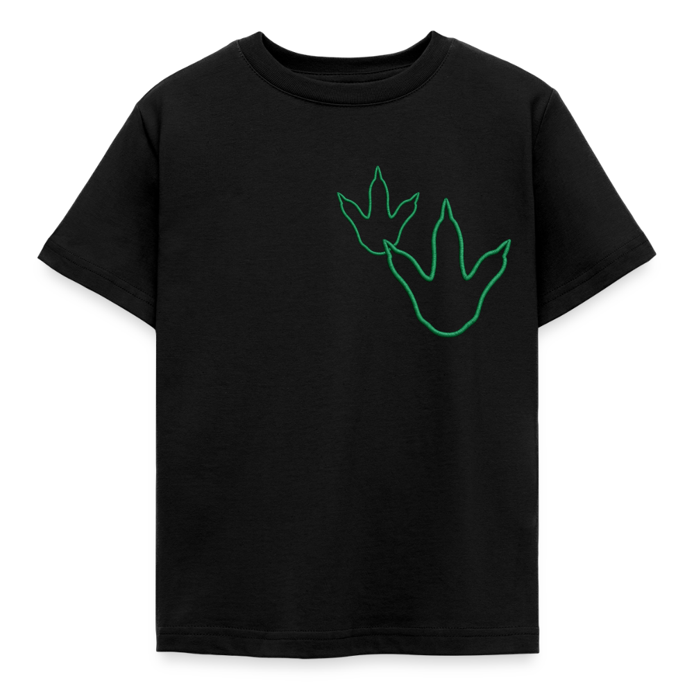 Kids' Footprint T-Shirt - black