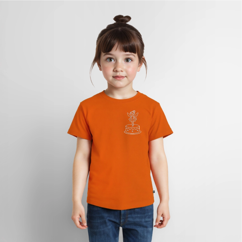 Kids' Fairy Cake  T-Shirt - orange 