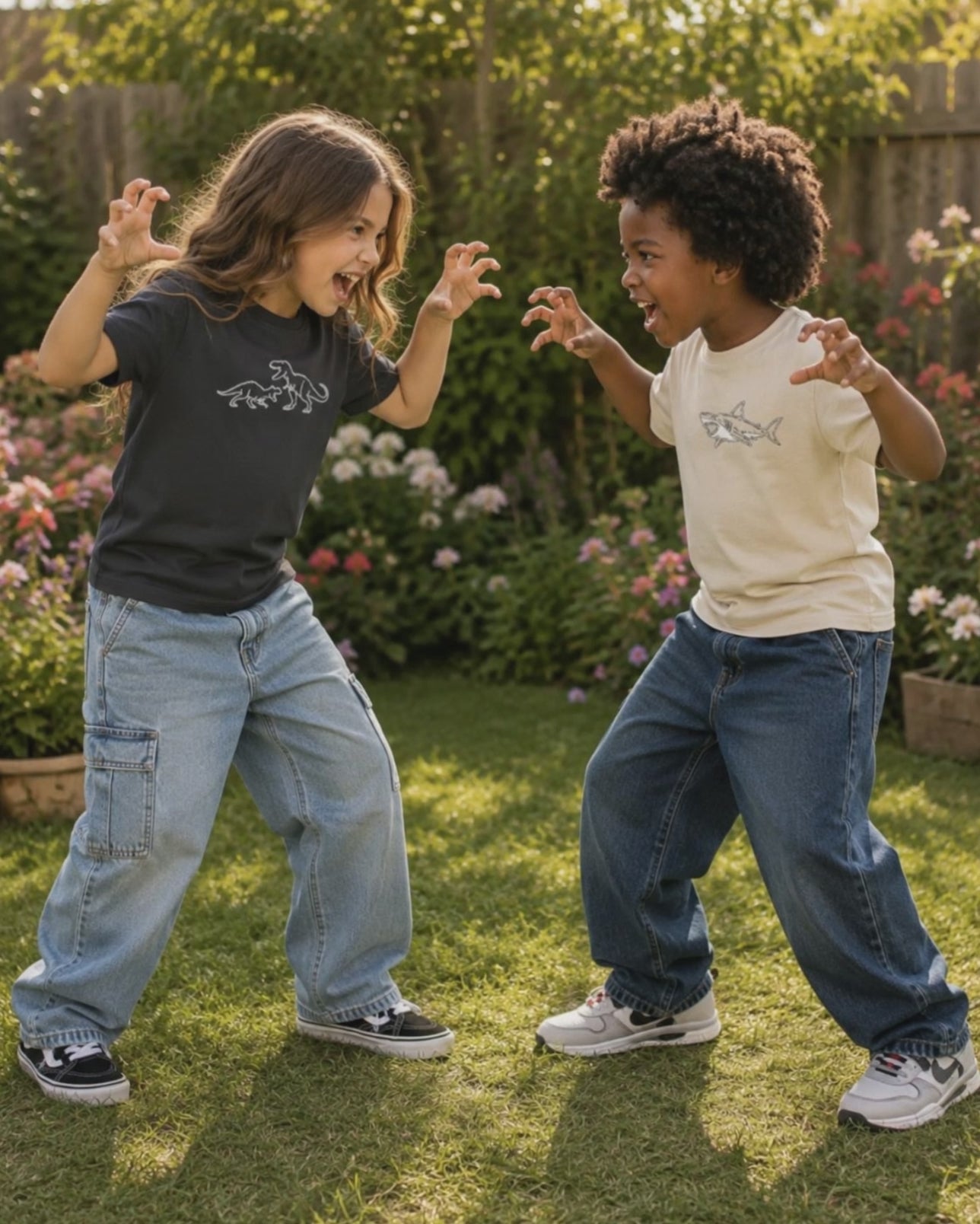 Kids' Premium Shark at Heart T-Shirt